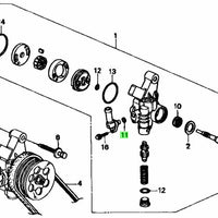 Honda Genuine D/B/F/H/K-Series Power Steering Low Pressure Line O-Ring - 91345-PY3-000