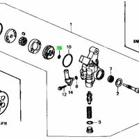 HONDA OEM O-RING 16.7 X 1.8 91347-PAA-A01