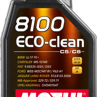 Motul 8100 Eco-clean 0W-20 Synthetic Fuel Economy Oil