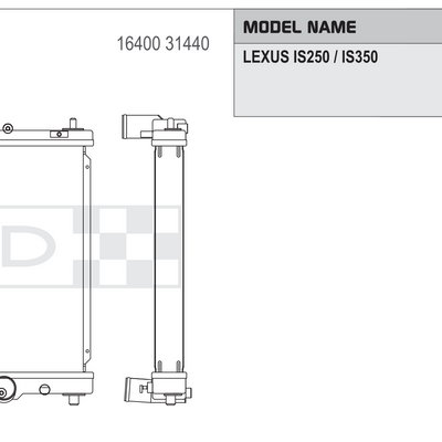 Koyorad Performance Radiator - Lexus IS250/IS350 (GSE20/GSE21/GSE25) - Image 2