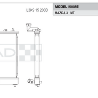 Koyorad Performance Radiator - Mazda 6 MPS (GG)