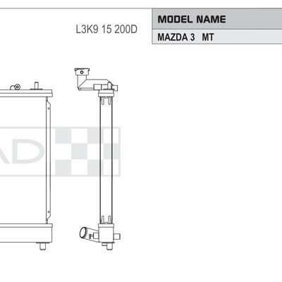 Koyorad Performance Radiator - Mazda 6 MPS (GG) - Image 2