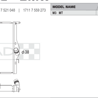 Koyo Performance Radiator - BMW M3 (E90/E92/E93)