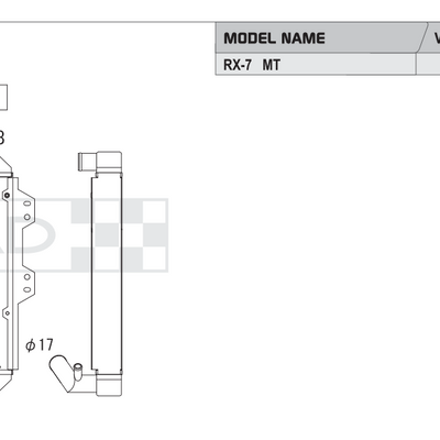 Koyorad Performance Radiator - Mazda RX-7 FB S3 1983-1985 - 48mm - Image 2
