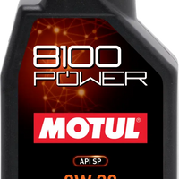 Motul 8100 Power 0W-20 100% Synthetic - ESTER -