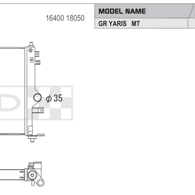 Koyo Performance Radiator - Toyota GR Yaris (GXPA16) - MT - Image 2