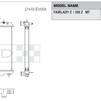 Koyorad Performance Radiator - Nissan 350Z (Z33) - MT