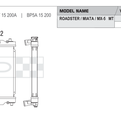 Koyorad Performance Radiator - Mazda MX-5 (NB8C) - Image 2
