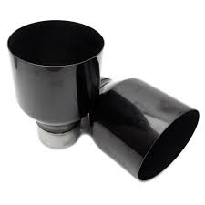 Invidia R400 Valved Cat Back Exhaust w/Round Tips - Straight Cut Black Stainless Tips VW Golf R Mk7