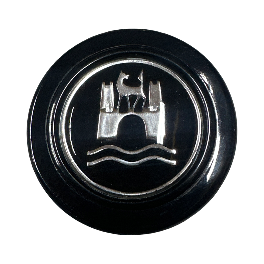 MOMO Vintage Volkswagen VW Wolfsburg Round Lip Horn Button