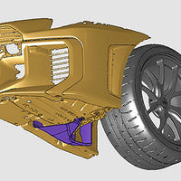 APEXi - N1 Brake Air Shroud (Brake Duct) Kit - Toyota GR Corolla (2023+)
