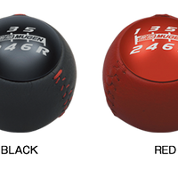 MUGEN LEATHER SHIFT KNOB (BLACK) 54102-XMEB-K0S0-BK