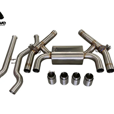Active Autowerke F87 M2C Valved Rear Axle-back Exhaust