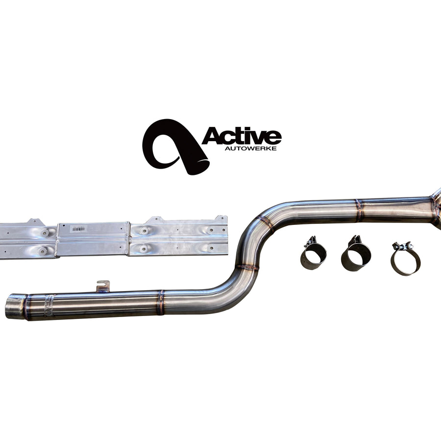 Active Autowerke G2X M340i/M440i Midpipe w chassis brace 2025+ – 2025+ M340i / M440i