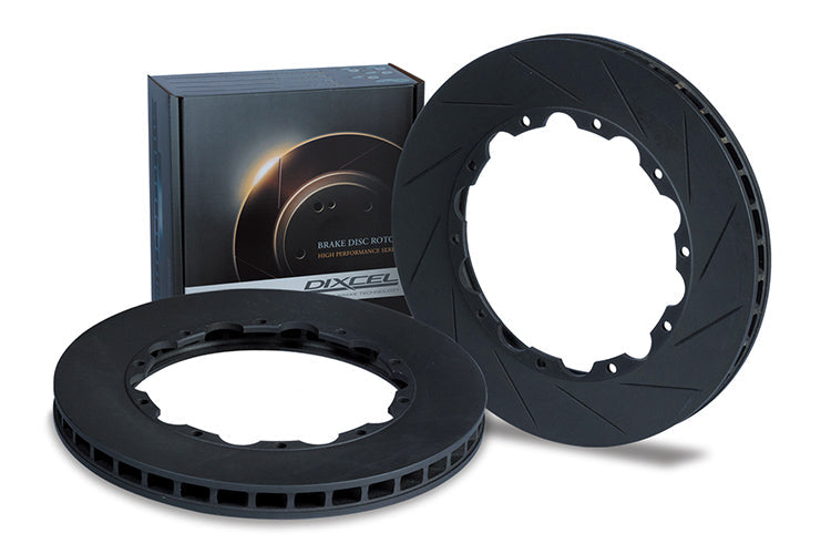 DIXCEL FS Replacement Front Rotor Rings (Pair) - Honda Civic Type R (FK8/FL5) - 350x32mm ( FIT OEM HATS ) - Spirited / Track Day / FP Type