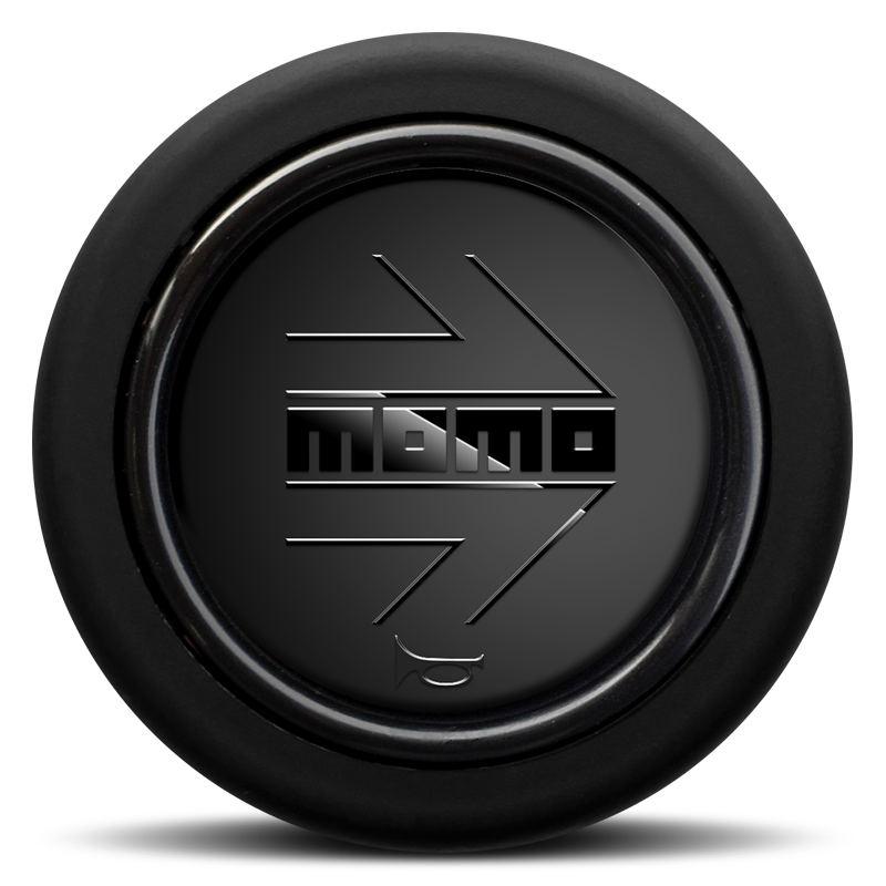 MOMO Black Edition Flat Lip 2P Horn Button