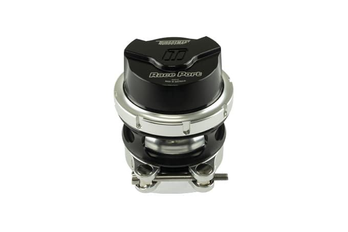 Turbosmart GenV Race Port Universal Supercharger BOV Blow Off Valve Black -