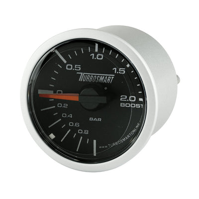 Turbosmart 52mm Mechanical Boost Gauge 0-2BAR
