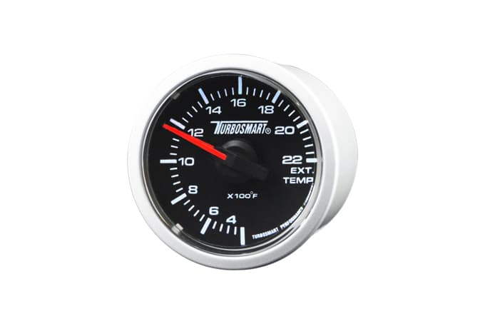 Turbosmart 52mm Electronic Exhaust Gas Temperature EGT Gauge 400-2200 Deg F -
