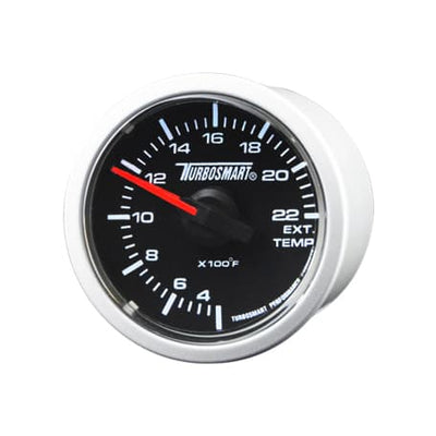 Turbosmart 52mm Electronic Exhaust Gas Temperature EGT Gauge 400-2200 Deg F -