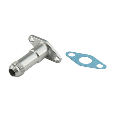 Turbosmart 50.8mm 10AN 75mm Extended Oil Drain Silver