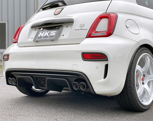 HKS DUAL TI TIP EXH FIAT VIITS ABARTH 595 VIITS-EX001