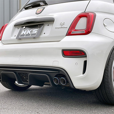 HKS DUAL TI TIP EXH FIAT VIITS ABARTH 595 VIITS-EX001