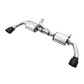 AWE 07-18 Jeep Wrangler JK/JKU 3.6L Tread Edition Axle-Back Dual Exhaust - Diamond Black Tips