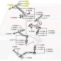 Mitsubishi OEM Evo 7/8/9 Rear Camber Adjustment Bolts MB856459