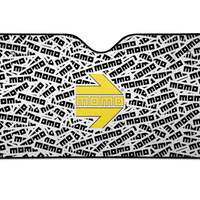 MOMO Sunshade Freccia Black / White (Medium)
