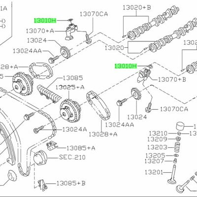 Nissan Genuine O RING SEAL 15066-ED010