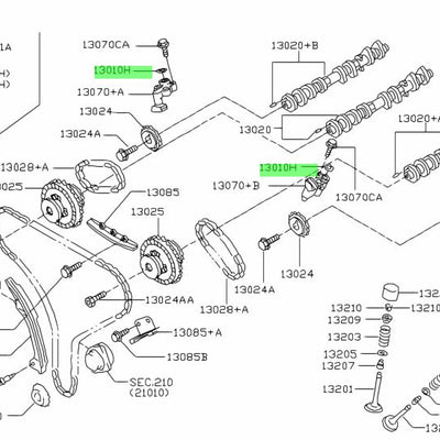 Nissan Genuine O RING SEAL 15066-ED010