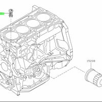 Nissan Genuine FILTER ASSY-OIL 15200-AR000