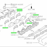 Nissan Genuine Throttle Body Gasket Fits Nissan R32/R33/R34 GTR & C34 Stagea 260RS (RB26DETT) 16175-05U70