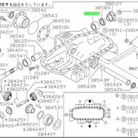 Nissan Genuine Front Differential Front Pinion Shaft Bearing Fits Nissan R32/R33/R34 Skyline & C34 Stagea (4WD) - 38140-03V00