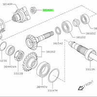 Nissan Genuine Nut-Drive Pinion - 38216-U301A