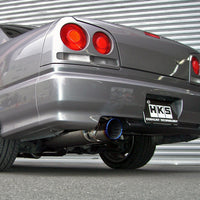 HKS Super Turbo Muffler EXHAUST For NISSAN SKYLINE ER34 RB25DET R34 31029-AN005