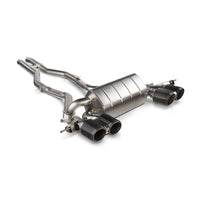Akrapovic Exhaust System for BMW M3/M4 (G80, G81, G82, G83) with Akrapovic Carbon Tail Pipe Set for BMW M2 Coupe (G87)