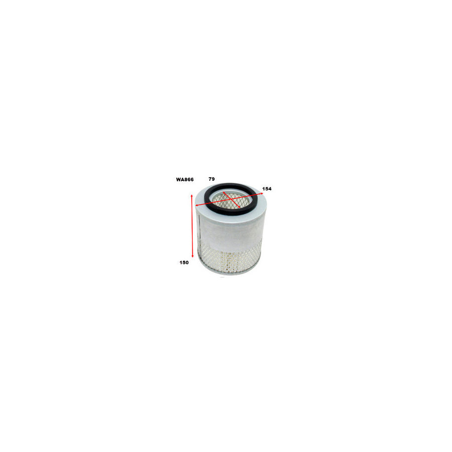 Wesfil AIR FILTER HDA5767 HOLDEN - WA866
