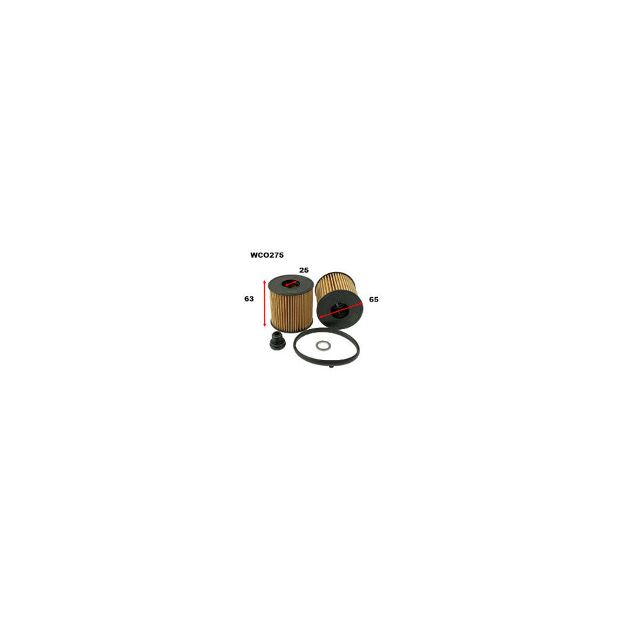 Wesfil OIL FILTER R2935P HYUNDAI - WCO275