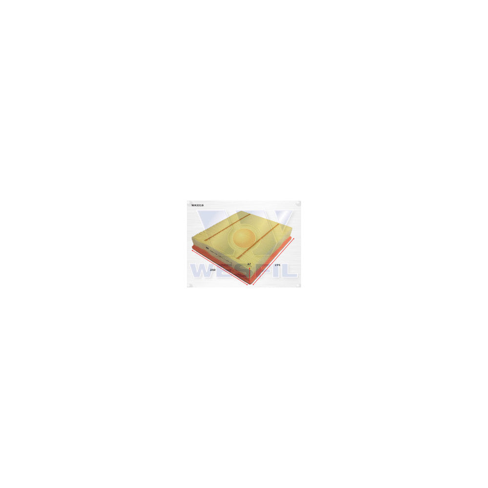 Wesfil AIR FILTER DODGE - WA5316