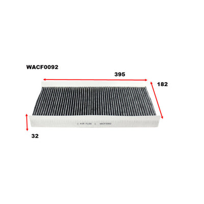Wesfil WACF0090 - CABIN FILTER RCA182P MITSUBISHIWACF0090