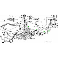 HONDA OEM FUEL TUBE (D20) CLAMP