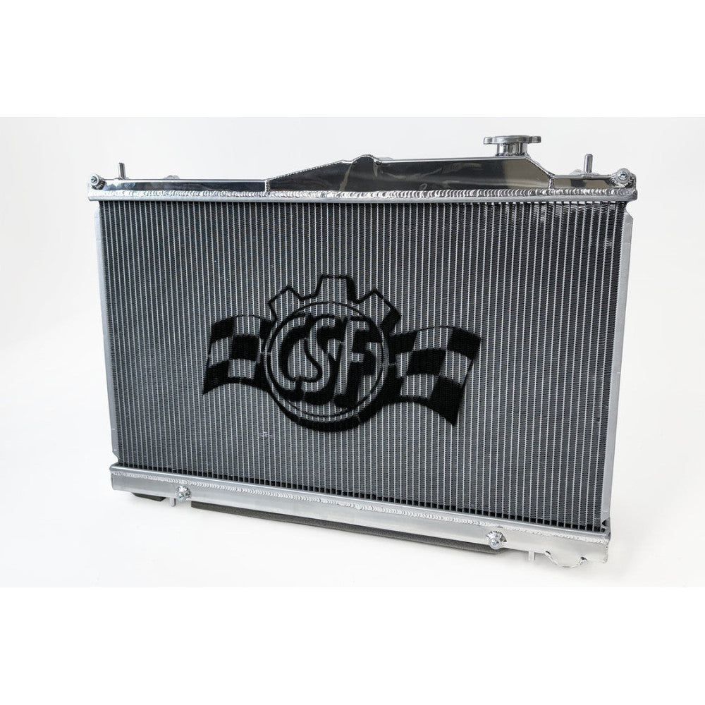 CSF Racing 2-Row 42mm Race Spec Aluminium Radiator - Raw Finish for Subaru WRX VB/VN 22+
