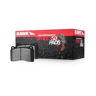 Hawk Performance HPS 5.0 Front Brake Pads - Alcon CAR89 TA6/AP Racing CP5060/CP5555 18mm (6-Piston) - HB109B.710