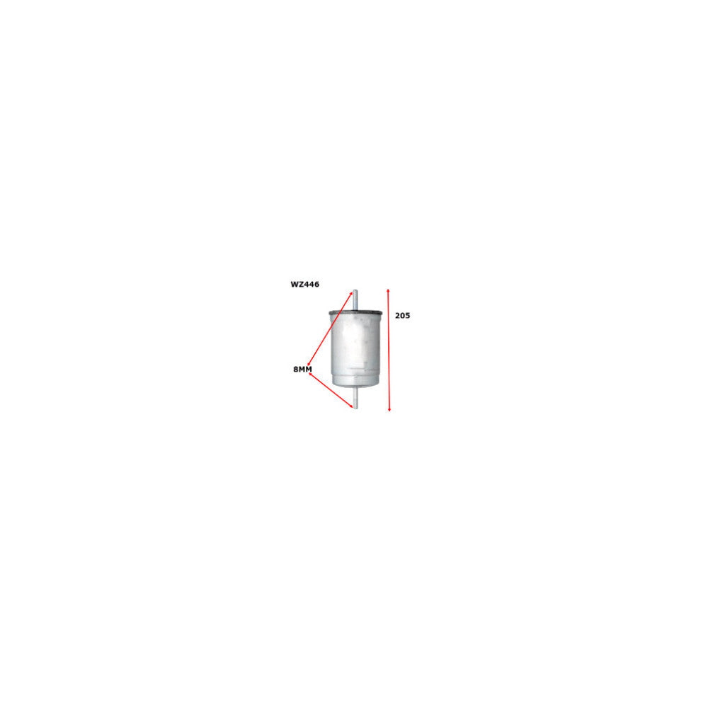 Wesfil EFI FUEL FILTER Z446 VOLVO - WZ446