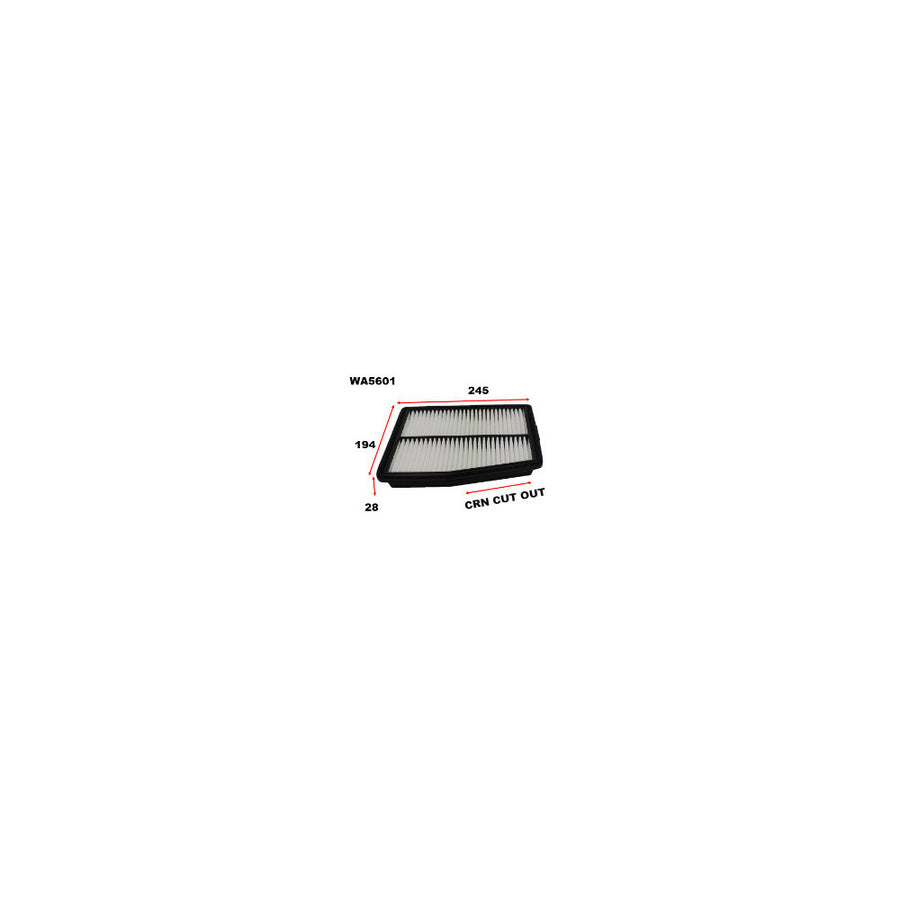 Wesfil AIR FILTER A2103 HYUNDAI/KIA - WA5601