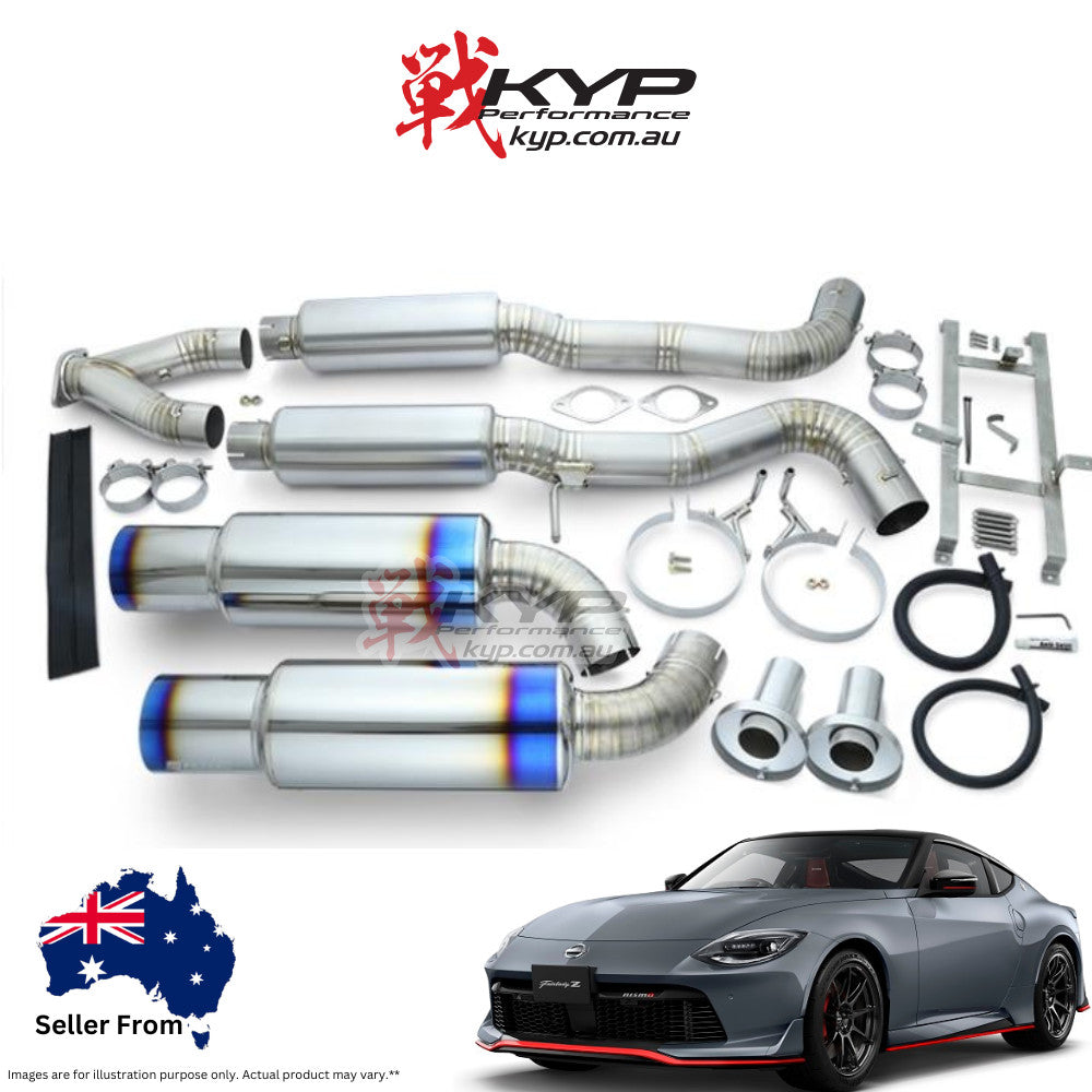 RSE FULL TITANIUM MUFFLER EXHAUST TYPE-D FOR NISSAN FAIRLADY 400Z RZ34 VR30 RB6090-NS21D