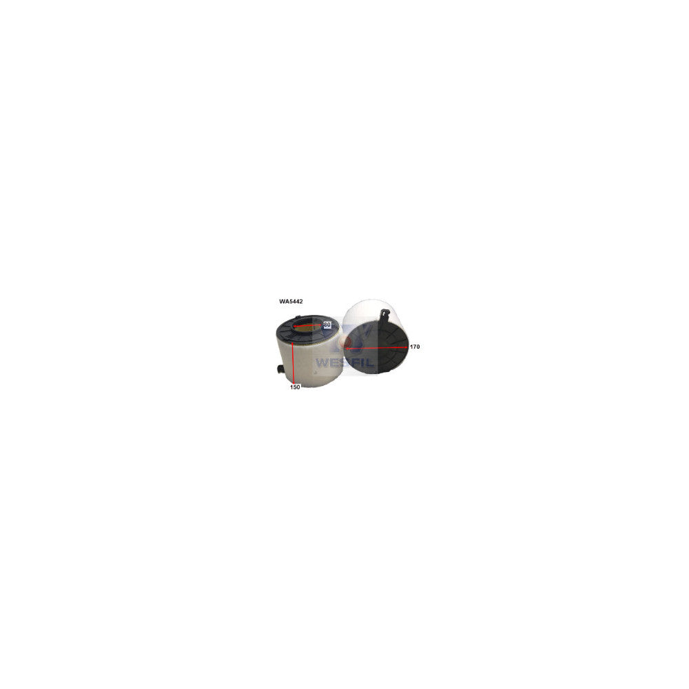 Wesfil AIR FILTER A2001 AUDI - WA5442