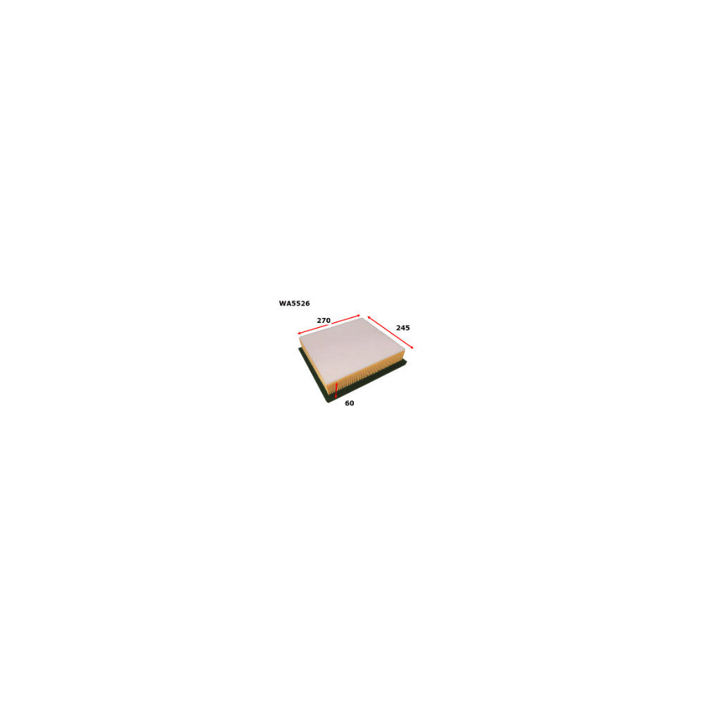 Wesfil AIR FILTER A2011 TOYOTA - WA5526